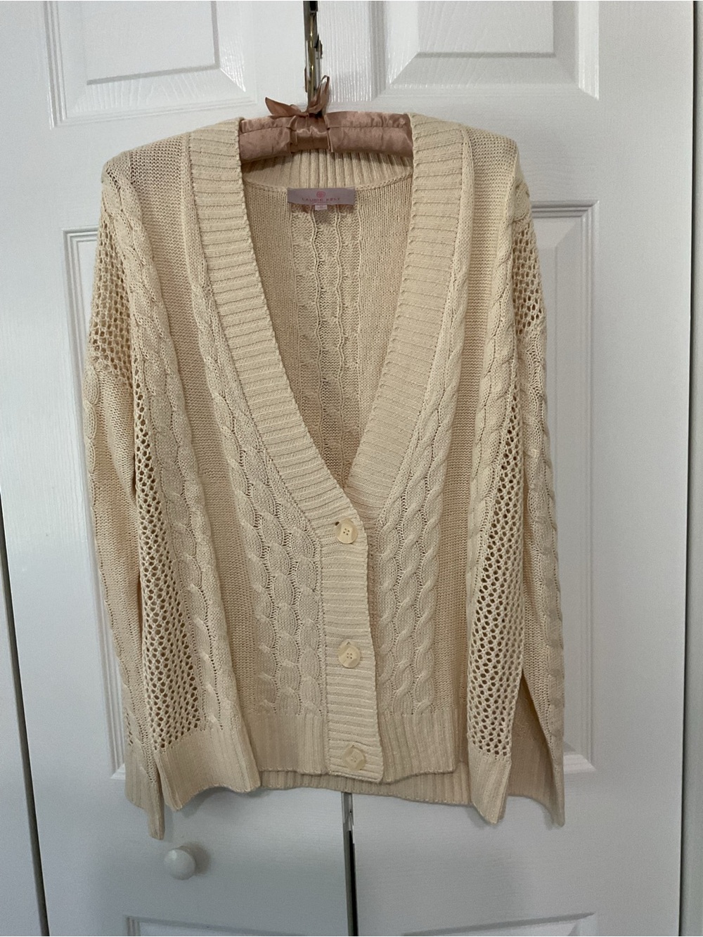 Laurie Felt Cable Cardigan